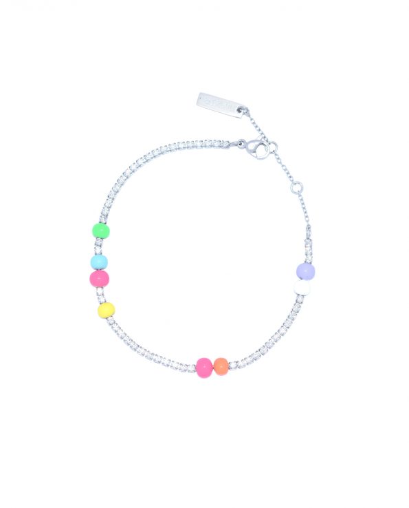 Tennis Dot Armband Multicolor