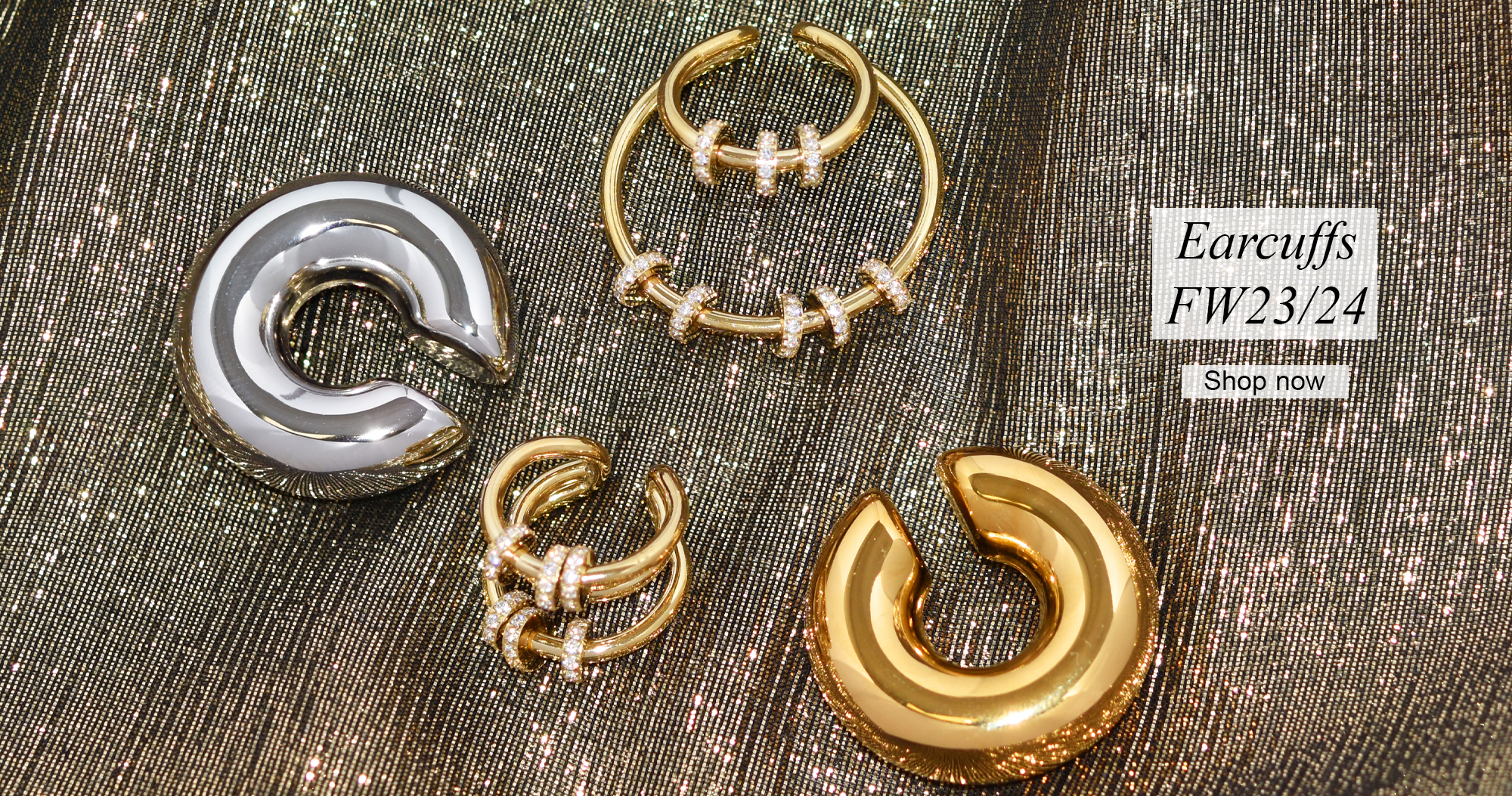 Banner Earcuffs FW24