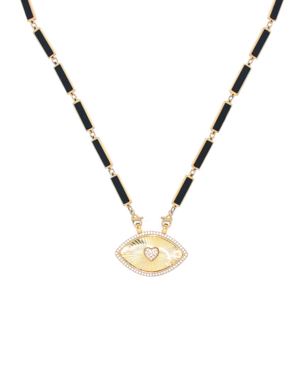 Cher Eye Ketting Goud (6 Variaties) - Afbeelding 5