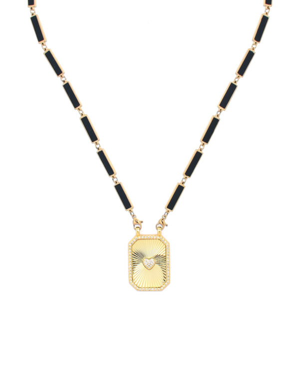 Cher Heart Ketting Goud (6 Variaties) - Afbeelding 5