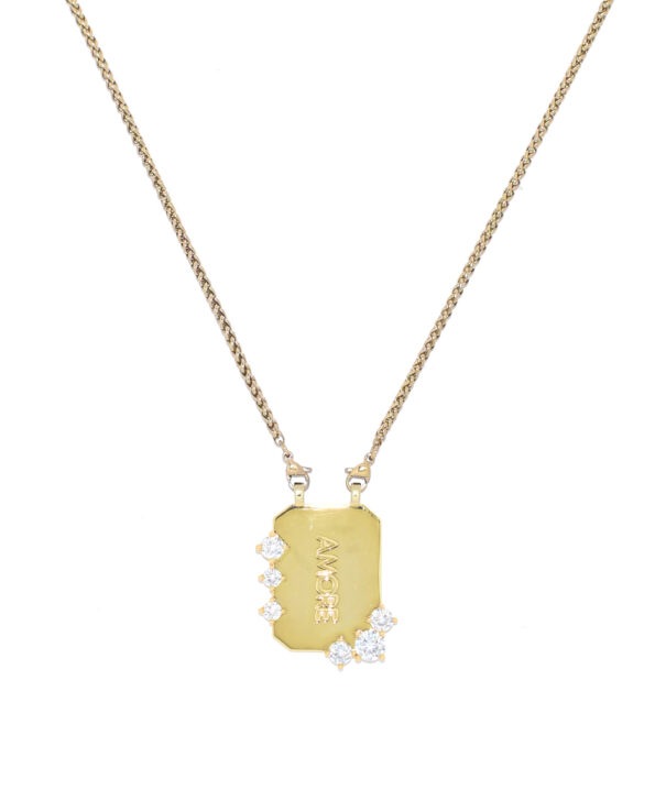 Amore Gemstone Ketting (6 Variaties)