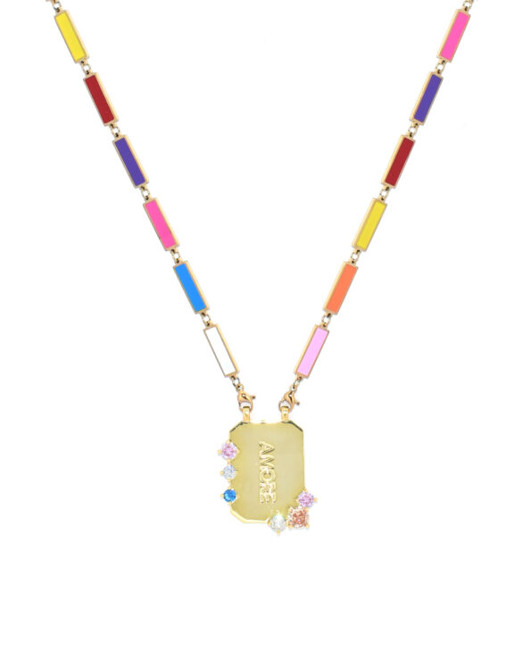 Amore Gemstone Ketting Multicolor (6 Variaties) - Afbeelding 5