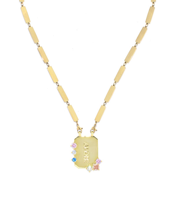 Amore Gemstone Ketting Multicolor (6 Variaties) - Afbeelding 3
