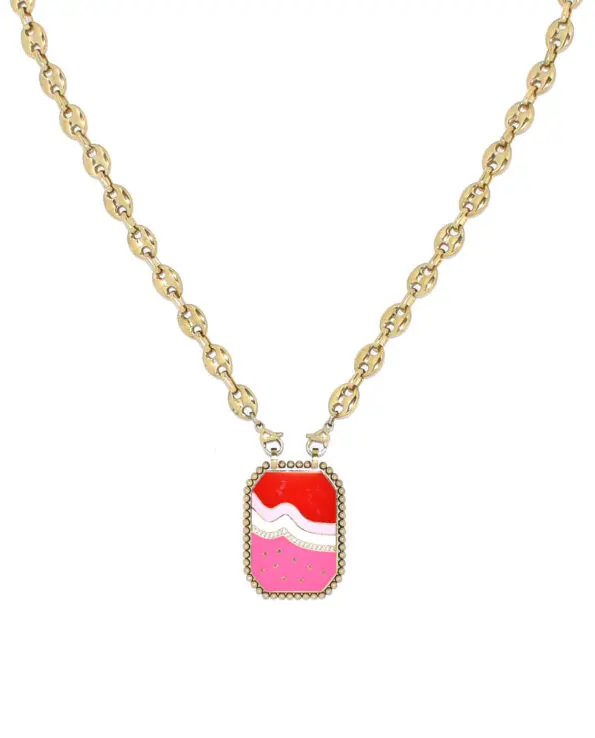 Cher Ketting Multicolor Rood (6 Variaties) - Afbeelding 2