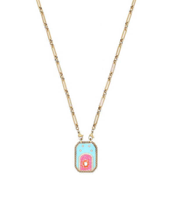 Cher Ketting Multicolor Turquoise Roze (6 Variaties) - Afbeelding 6
