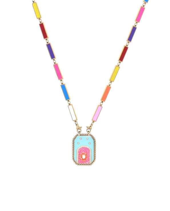 Cher Ketting Multicolor Turquoise Roze (6 Variaties) - Afbeelding 5