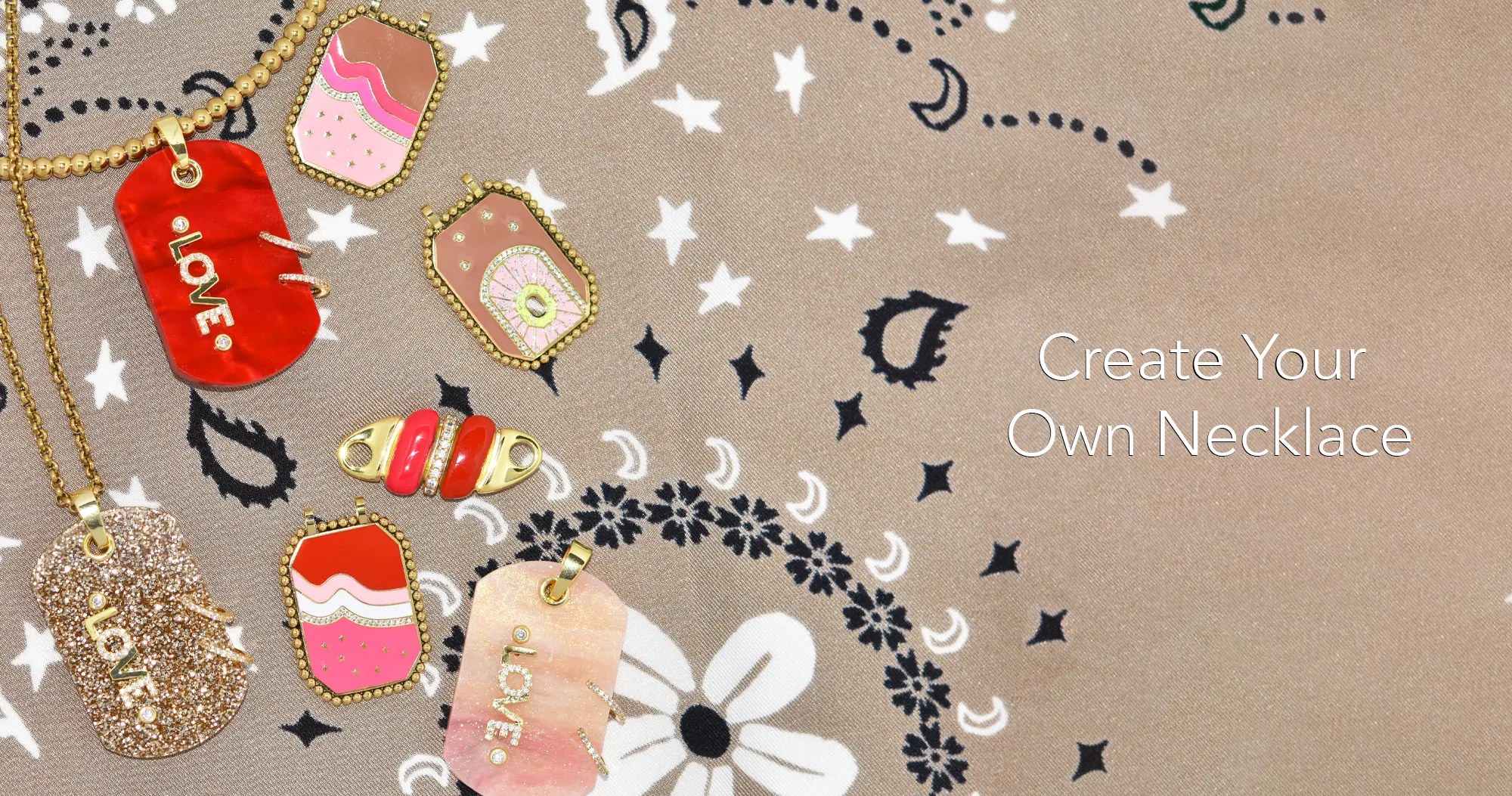 Create your own necklace banner kopie