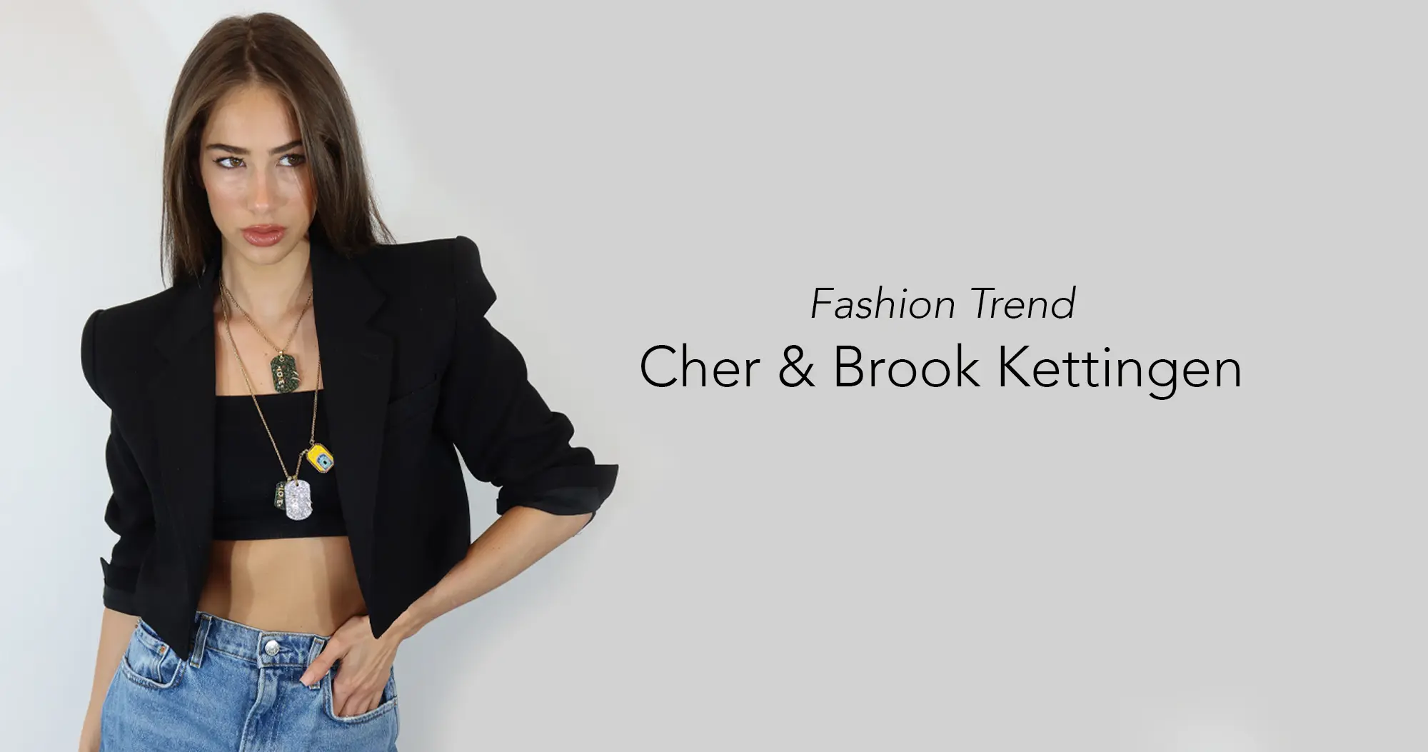 Fashion Trend Banner Brooks & Cher