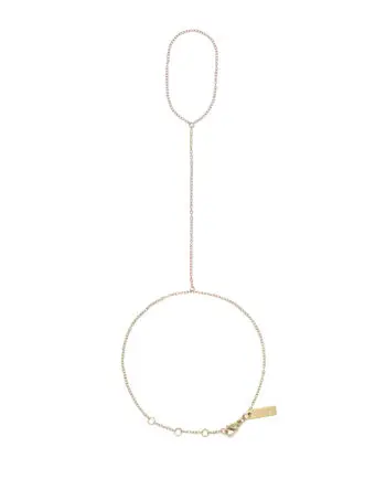 Handchain Armband Goud