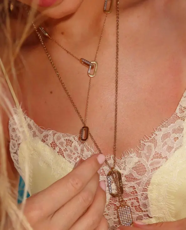 Loulou Odette Ketting Goud - Afbeelding 6