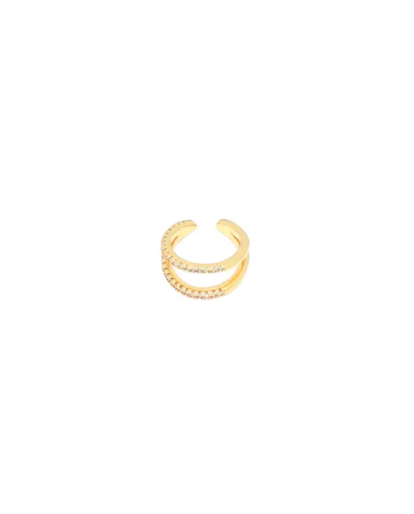 Hoop Earcuff Goud