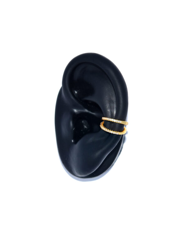 Hoop Earcuff Goud - Afbeelding 2