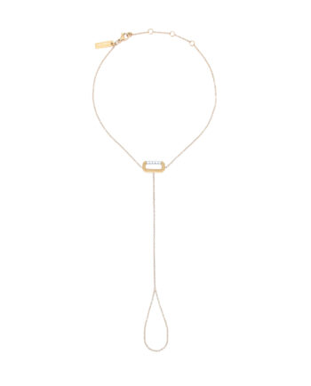 Mini Loulou Enkelbandje Goud
