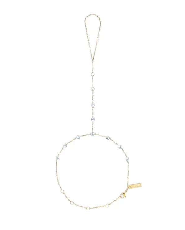 Feline Handchain Armband Goud