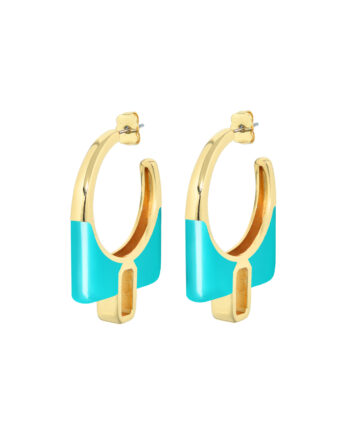 Gisele Oorbellen Turquoise