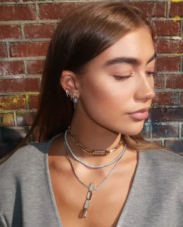 Kleine Cera Oorbellen Zilver - Afbeelding 2