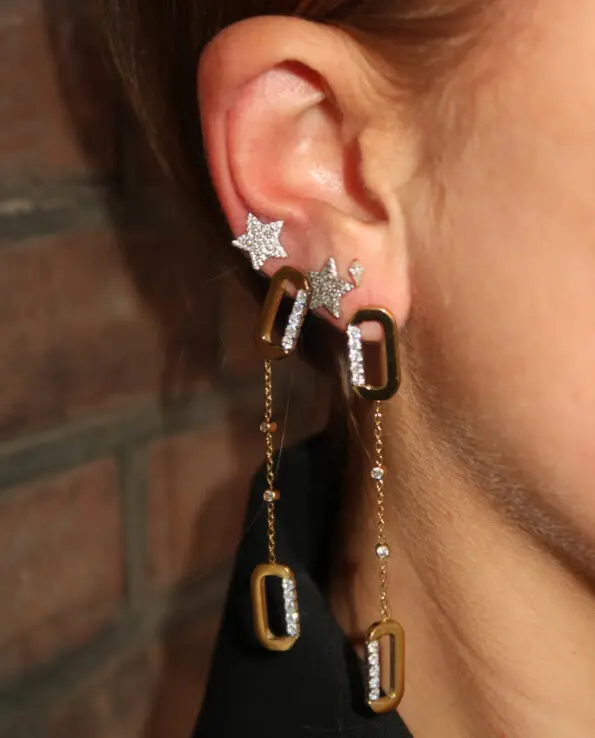 Loulou Victoria Chain Oorbellen - Afbeelding 2