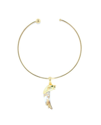 Saber Ketting Hoop Bruin