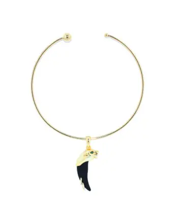 Sazber Ketting Hoop Zwart