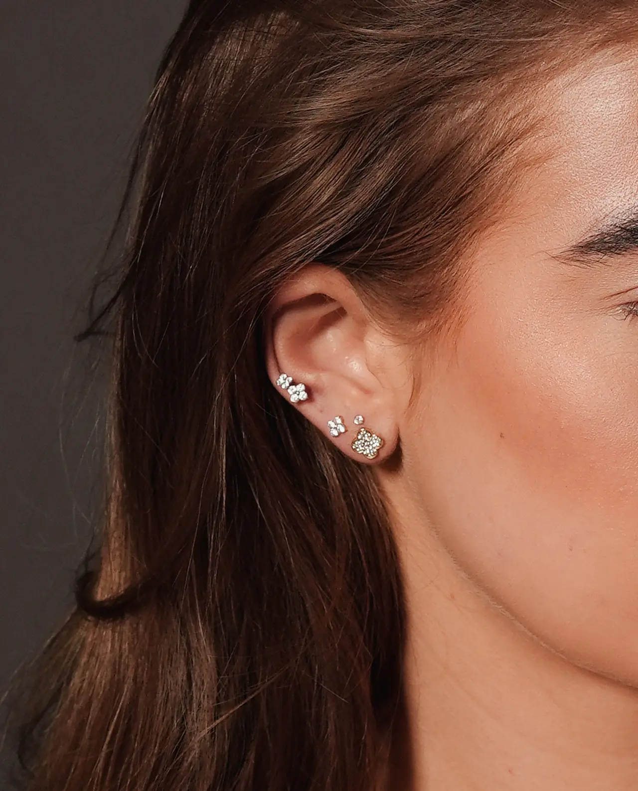 Mini Clover Oorbellen - Afbeelding 2