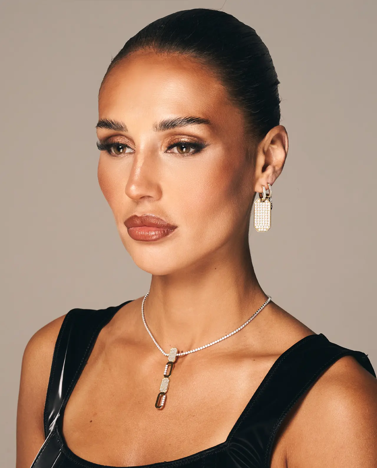 Odette Oorbel Goud - Afbeelding 5