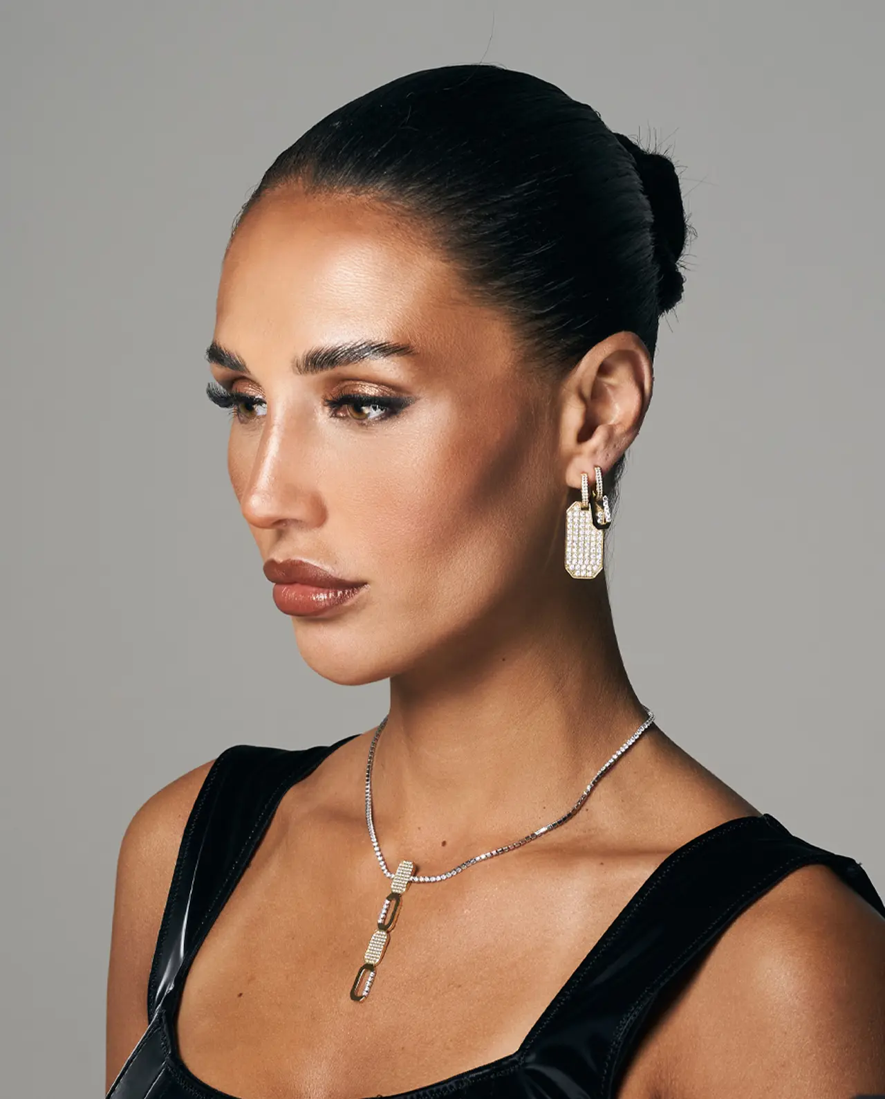 Odette Oorbel Goud - Afbeelding 3