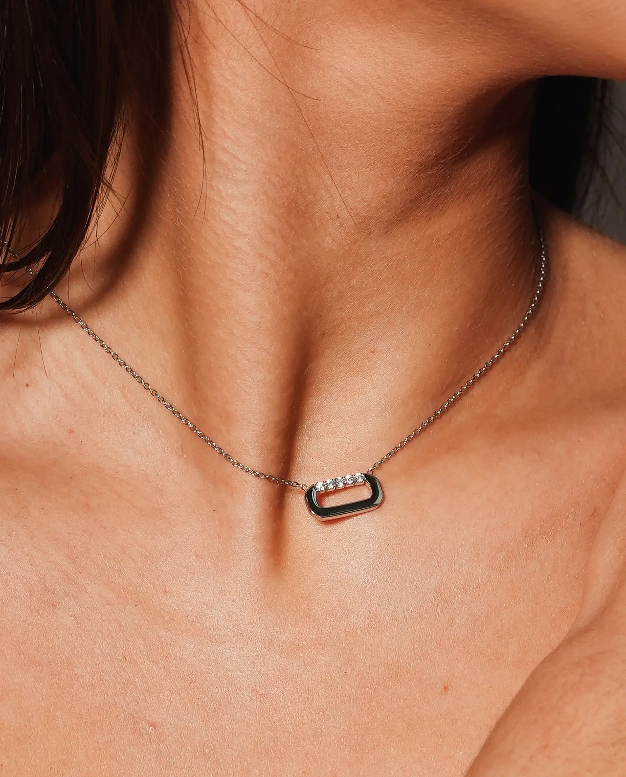 Mini Loulou Ketting Zilver - Afbeelding 3