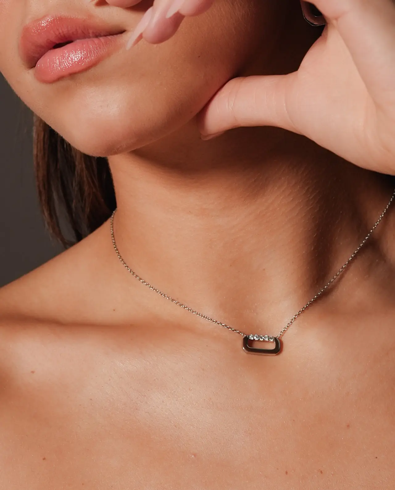 Mini Loulou Ketting Zilver - Afbeelding 4