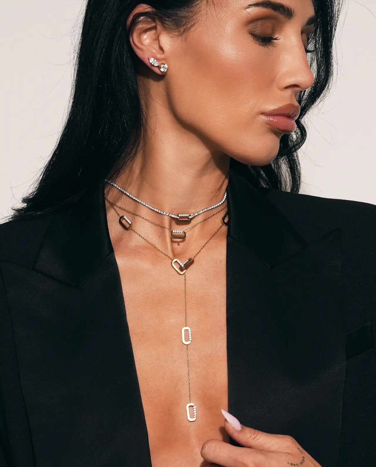 Mini Loulou Ketting Goud - Afbeelding 2