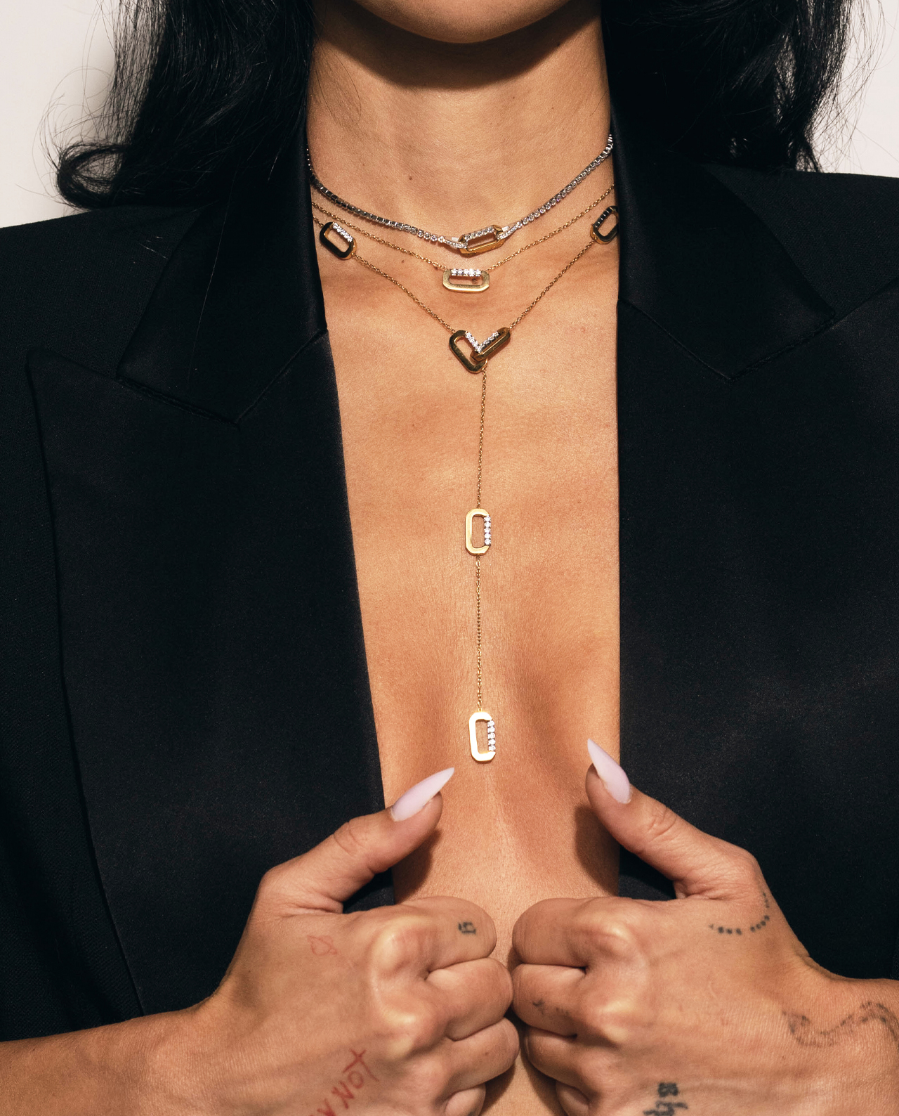 Mini Loulou Ketting Goud - Afbeelding 3