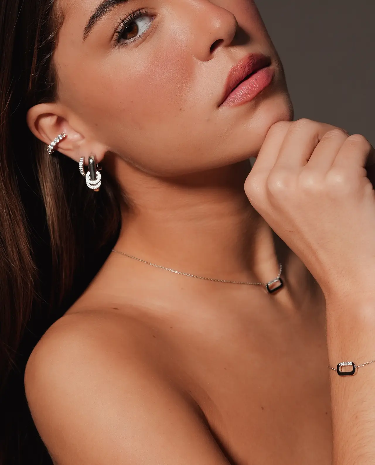 Mini Loulou Ketting Zilver - Afbeelding 5