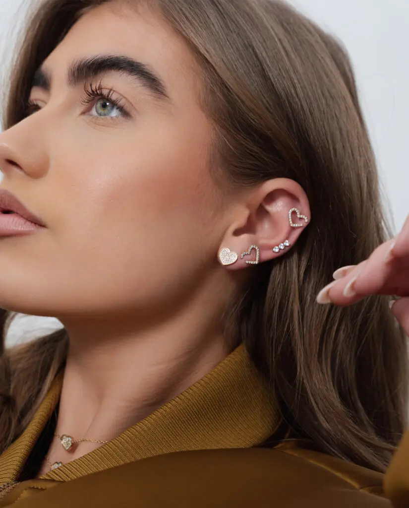 Amoure & Open Heart oorbellen FL 26-01