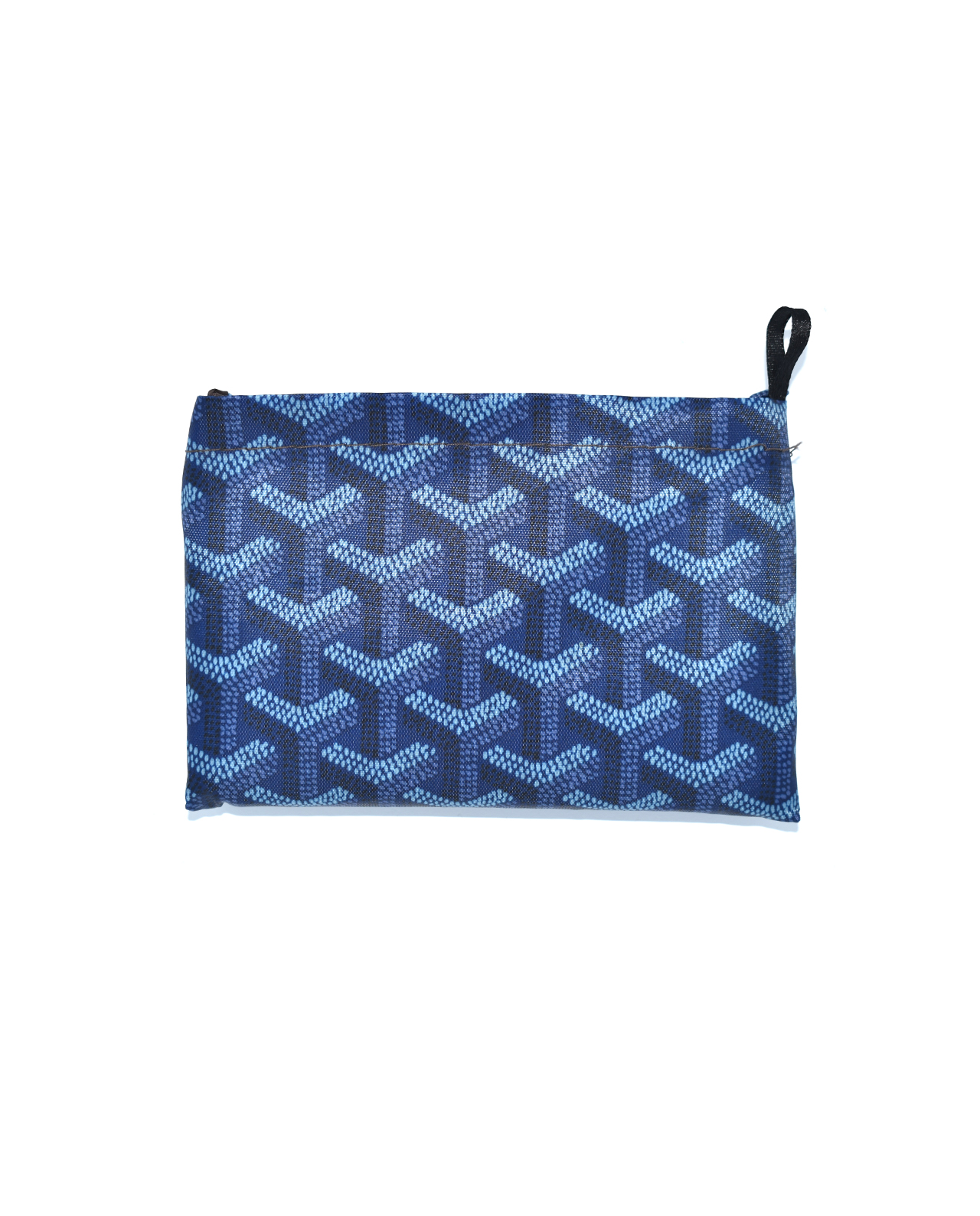 JDJ Boodschappentas Blauw Opgevouwen