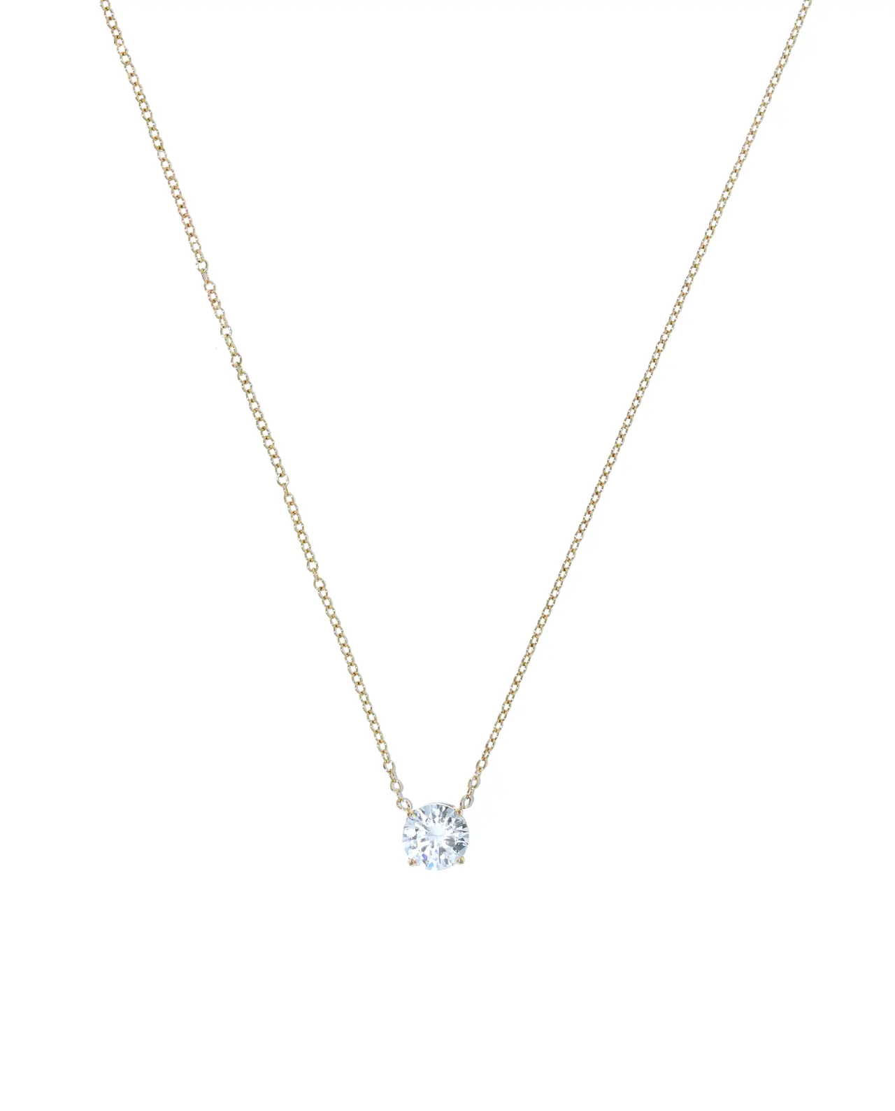 Victoria Round Ketting Goud