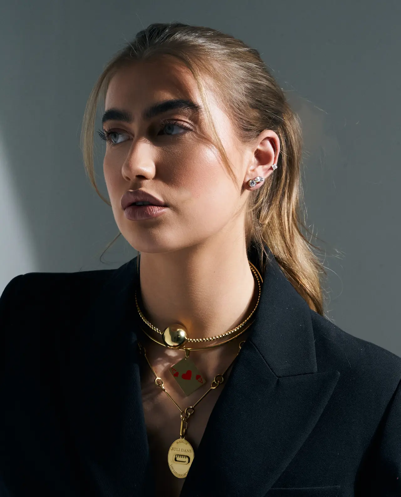 Loulou Medaillon Ketting - Afbeelding 11