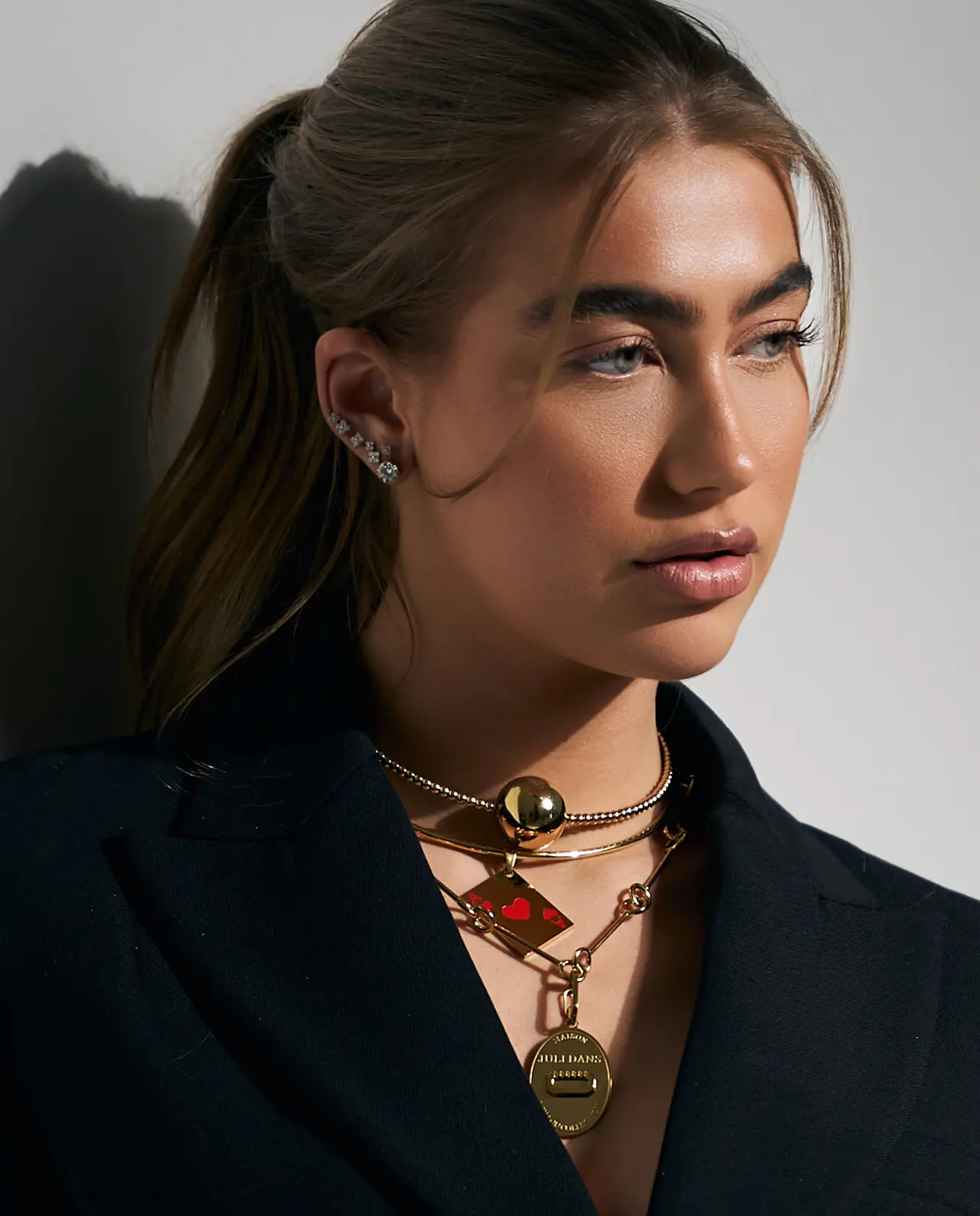 Loulou Medaillon Ketting - Afbeelding 4