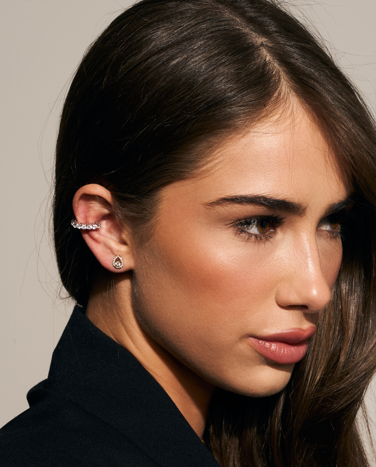 Victoria Open Pear Oorbellen - Afbeelding 6