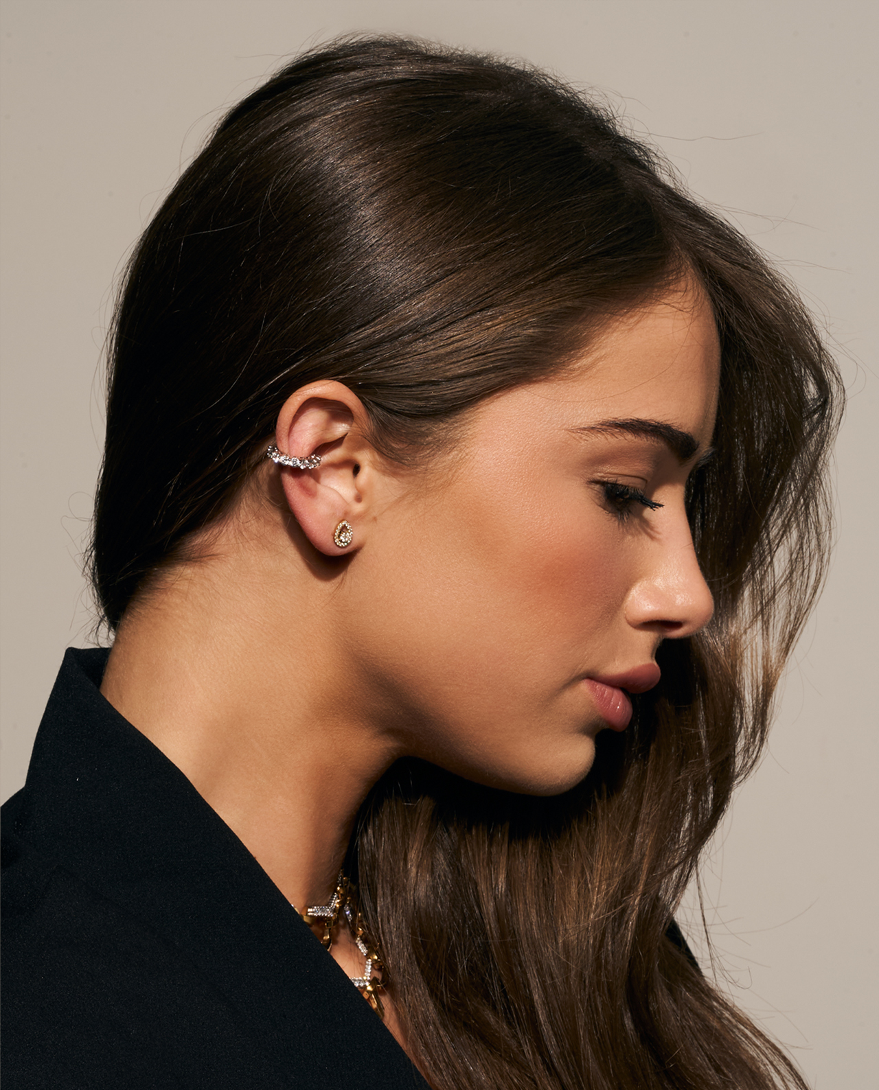 Victoria Open Pear Oorbellen - Afbeelding 4