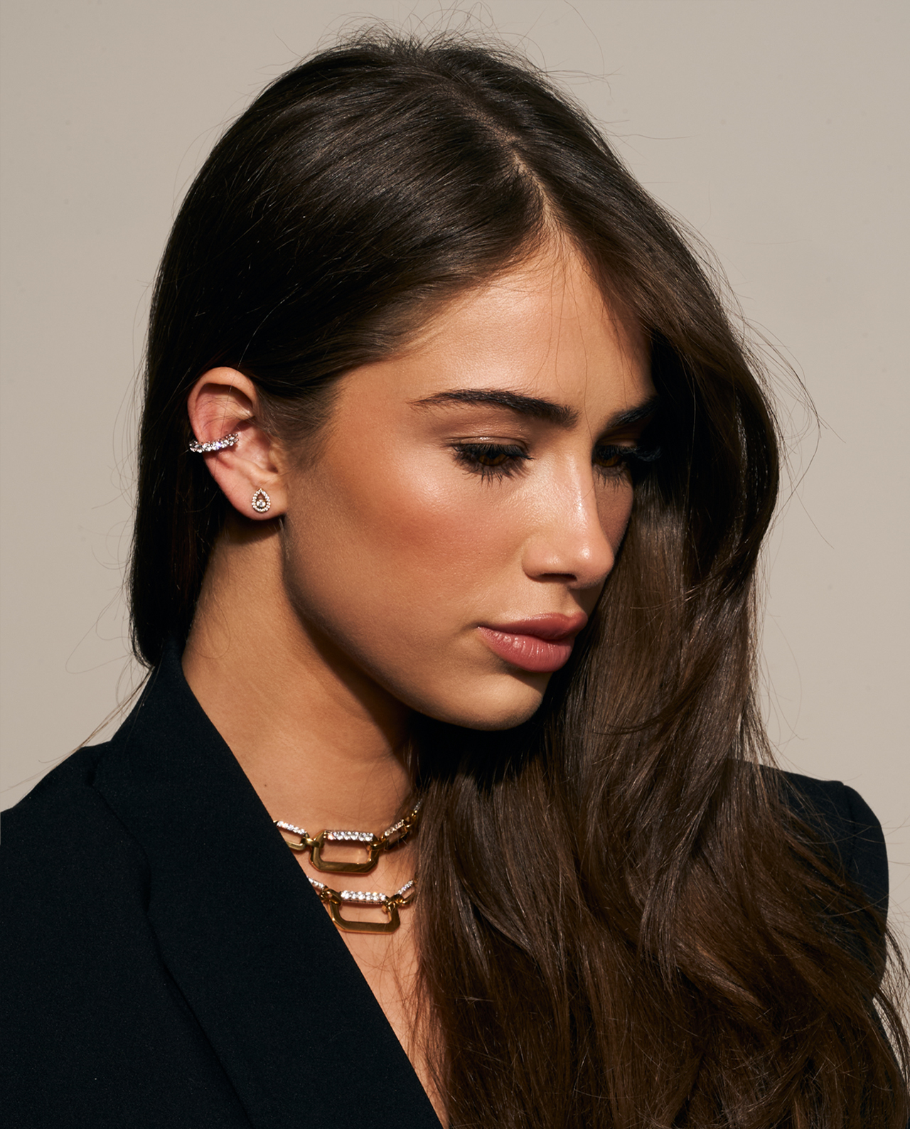 Victoria Open Pear Oorbellen - Afbeelding 9