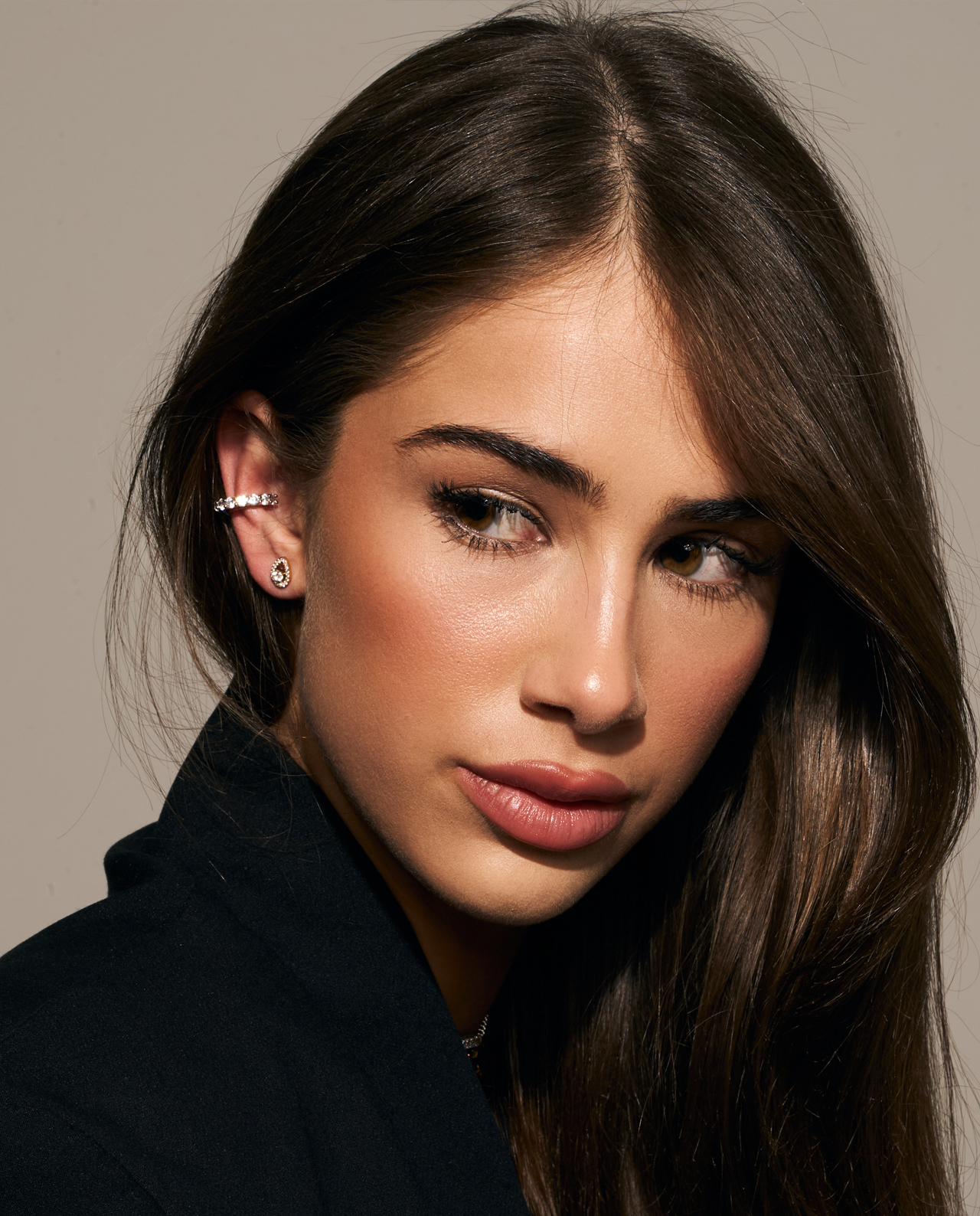 Victoria Open Pear Oorbellen - Afbeelding 2