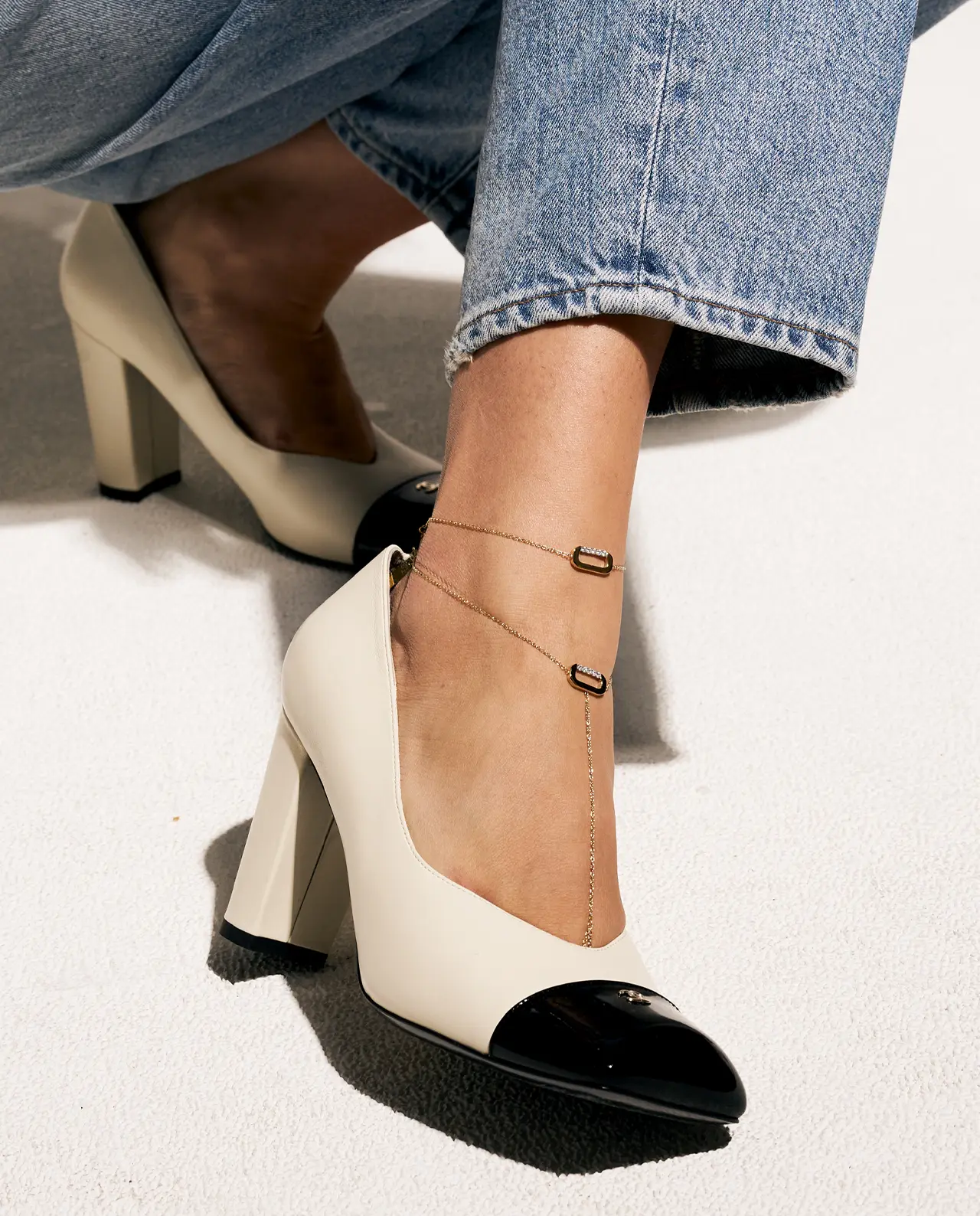 Mini Loulou Anklet Goud - Afbeelding 2