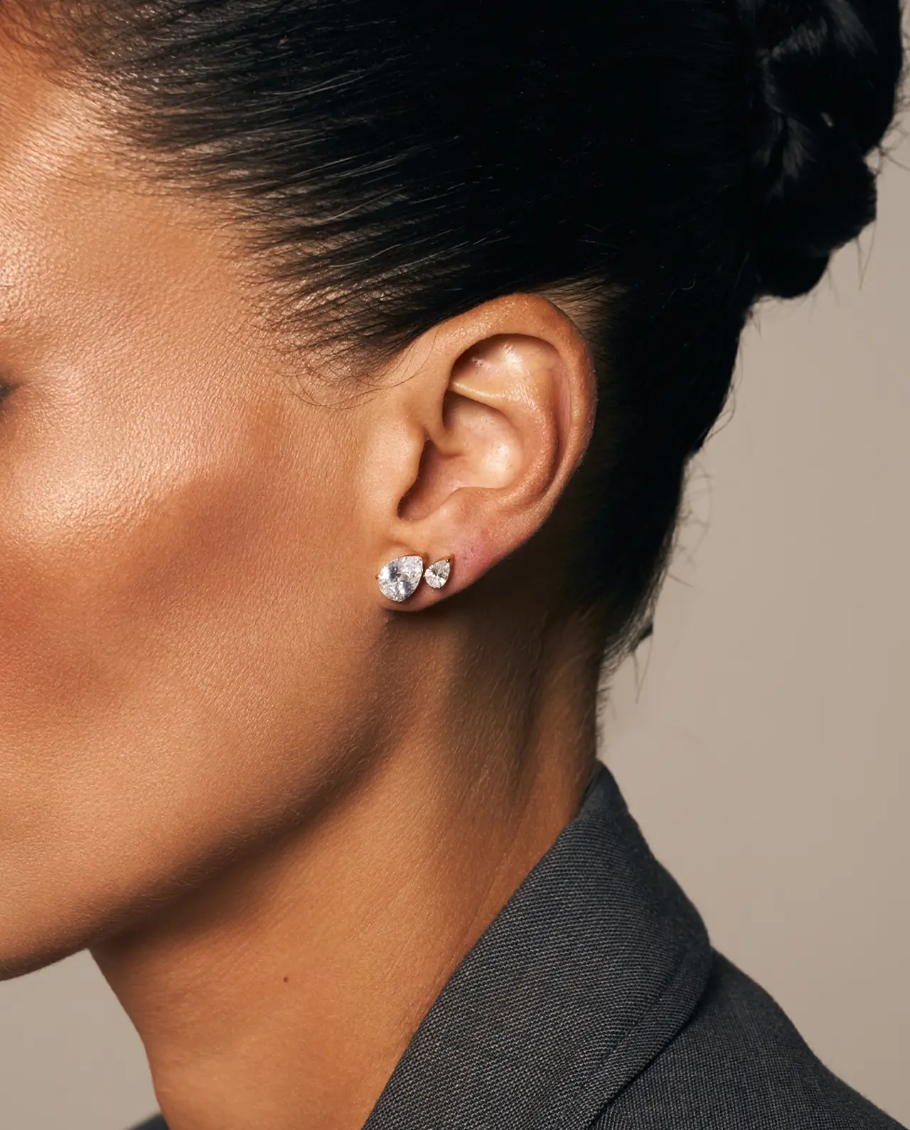 Victoria Pear Oorbellen Goud - Afbeelding 8