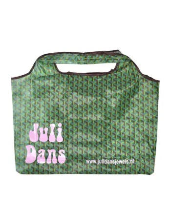 Juli Dans Jewels Boodschappentas Groen