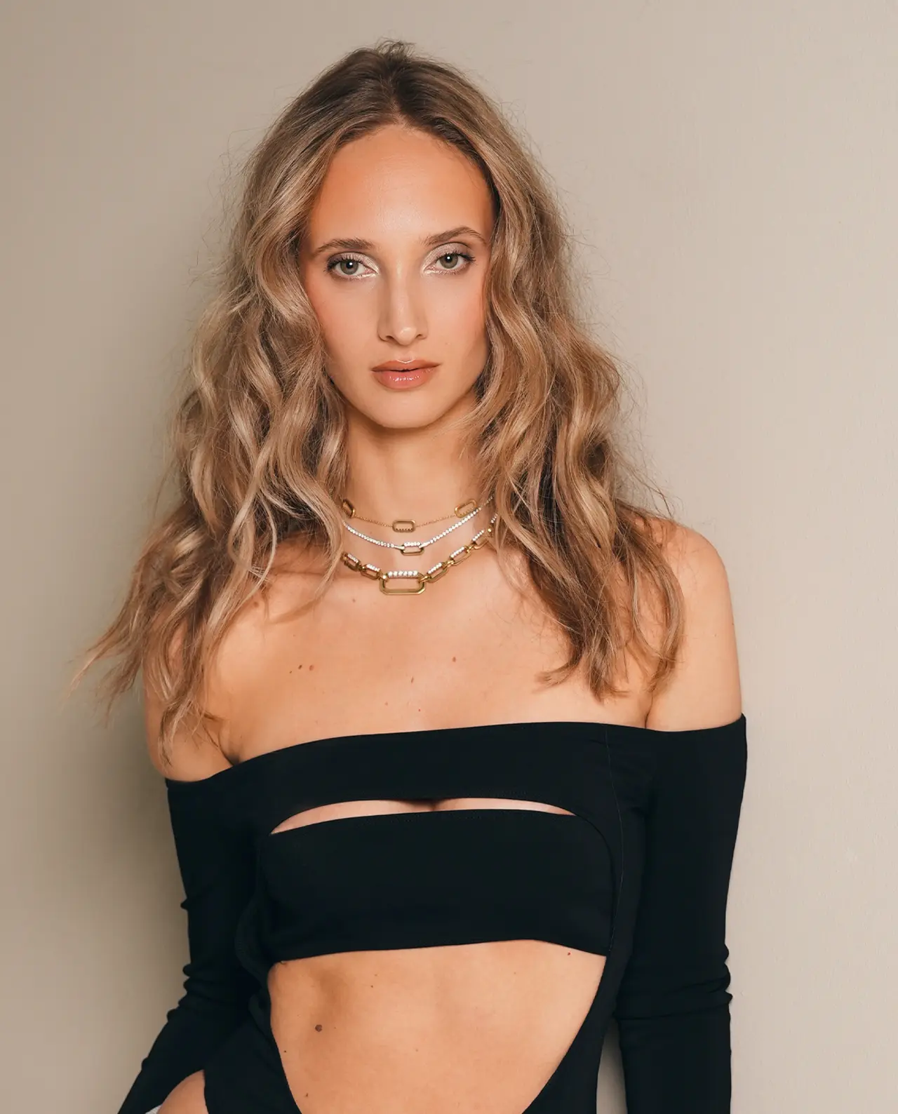 Loulou Choker Ketting Goud - Afbeelding 3