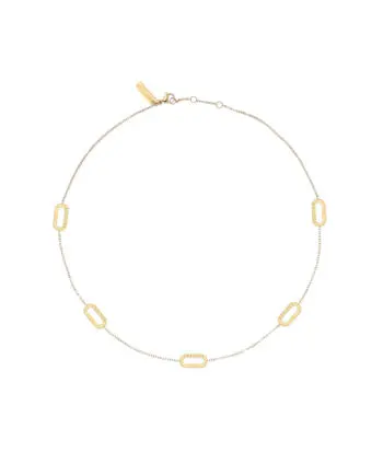Loulou Choker Ketting Goud