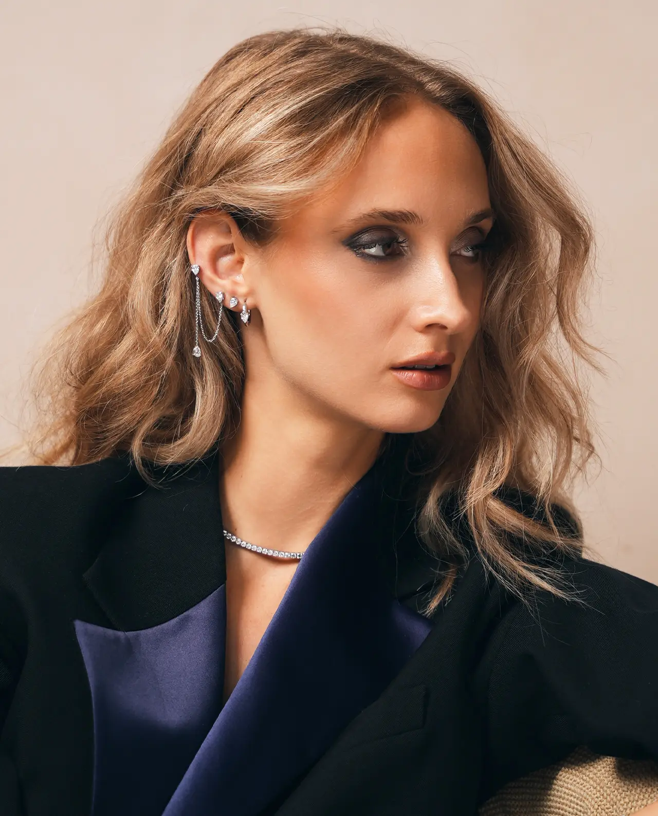 Maxime Piercing Oorbel Zilver - Afbeelding 5