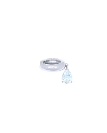 Victoria Pear Earcuff Zilver